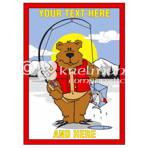 k2407-Bear-Ice-Fishing-Frozen-Fish